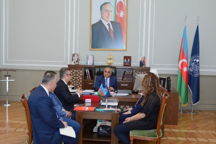Turkish delegation visits Azerbaijan State University of Economics